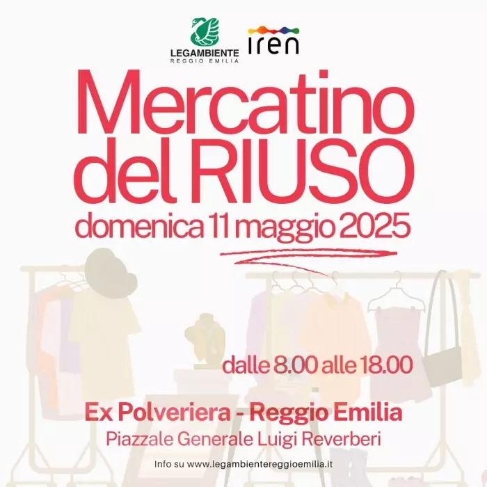 MERCATINO DEL RIUSO - maggio 2025