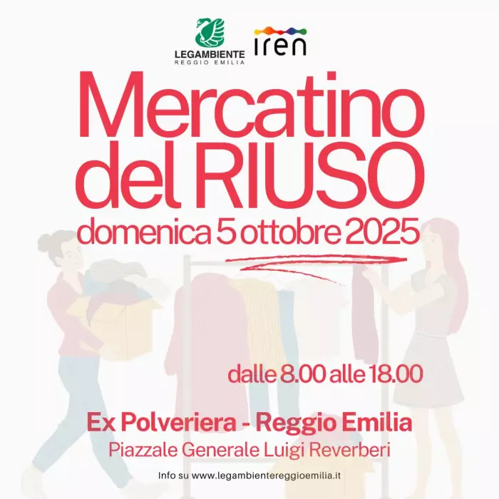 MERCATINO DEL RIUSO - ottobre 2025