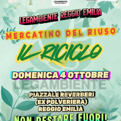 TORNA IL MERCATINO DEL RIUSO DI LEGAMBIENTE